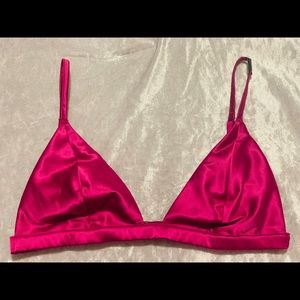 Victoria's Secret Satin Triangle Bralette